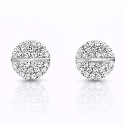 0.17CT Diamond 14k Gold Earring