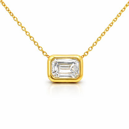 0.43CT Diamond Pendant 18k Yellow Gold
