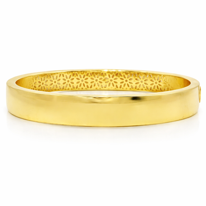 1.31CT Diamond Bangle 14k Yellow Gold