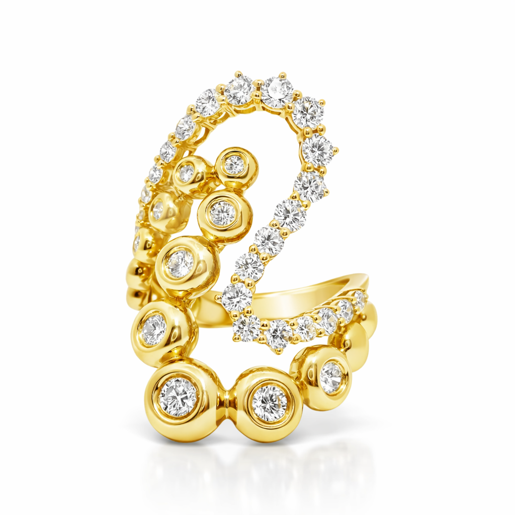 1.67Ct Diamond Ring 14k Yellow Gold