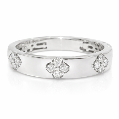 0.32CT Diamond Ring 18k White Gold