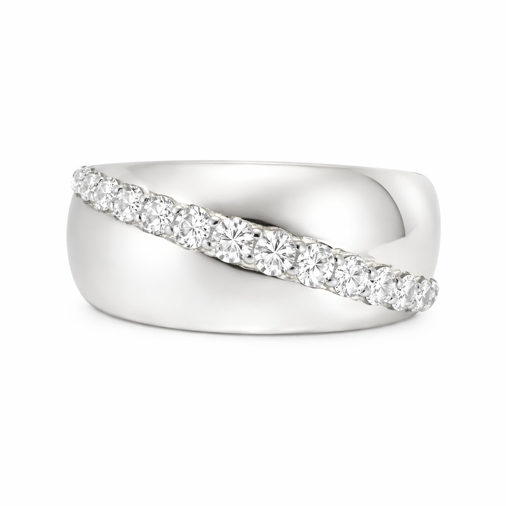 0.40CT Diamond Ring 14k White Gold