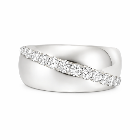 0.40CT Diamond Ring 14k White Gold