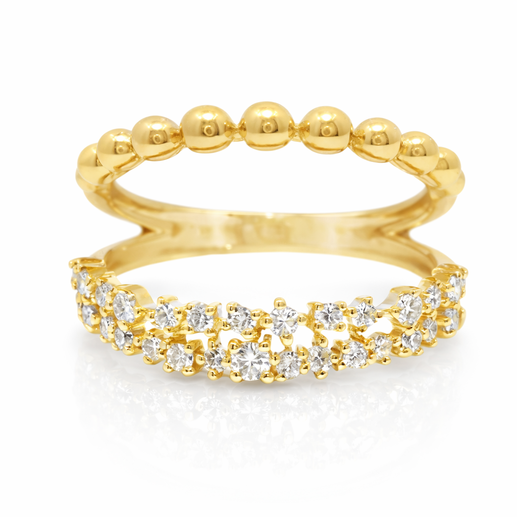 0.40CT Diamond Ring 14k Yellow Gold