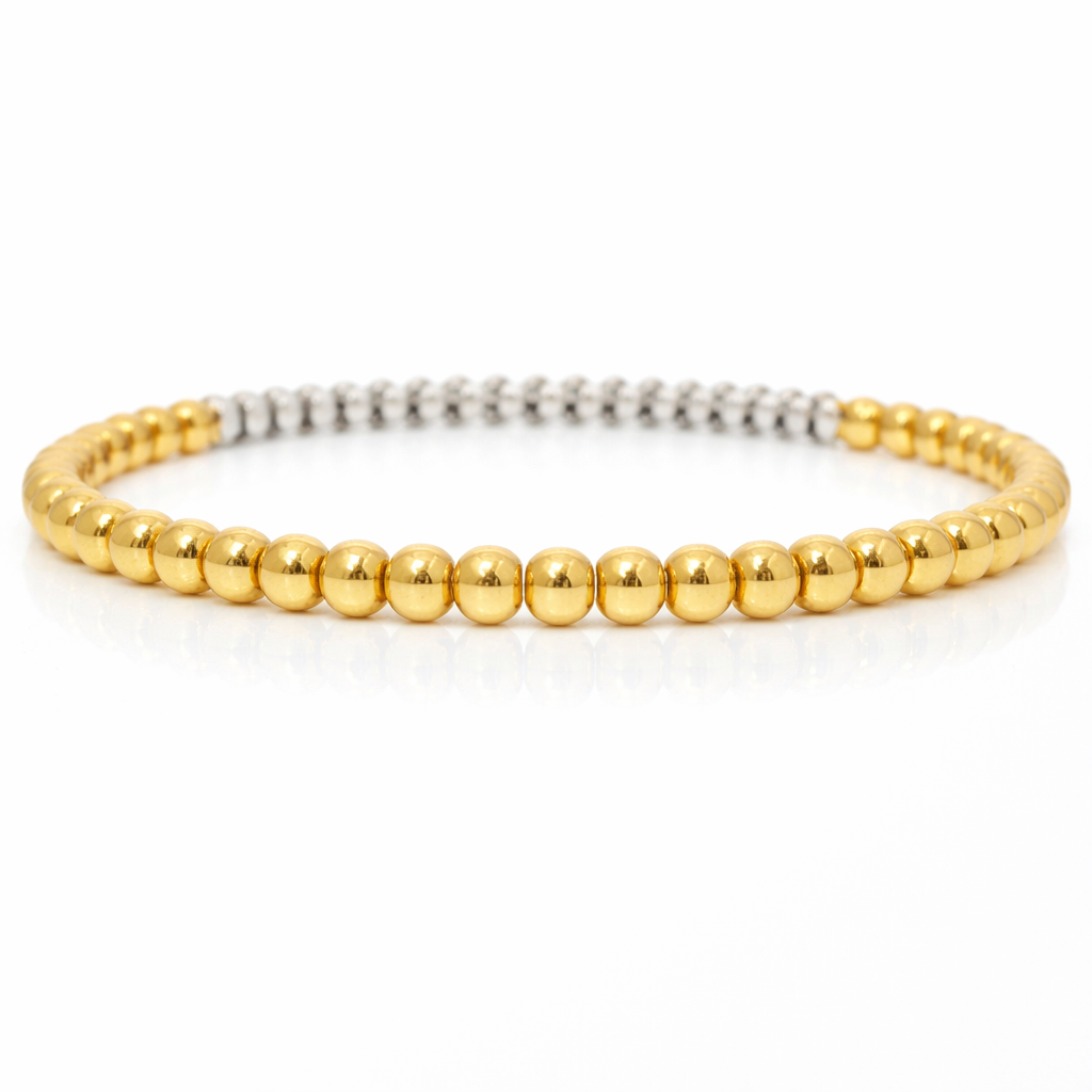 0.83CT Diamond Bangle 14k Yellow Gold