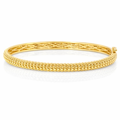 1.50Ct Diamond Bangle 14k Yellow Gold