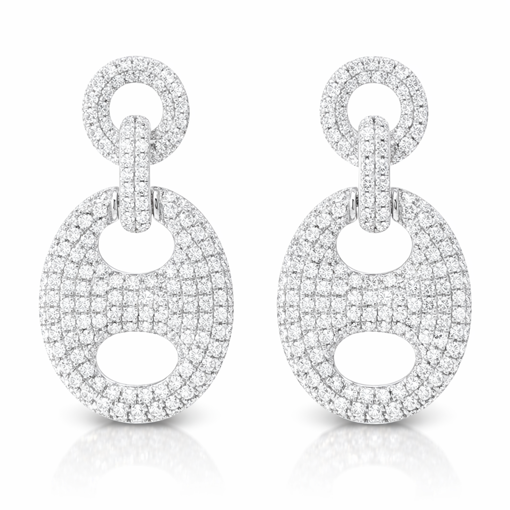 1.16CT Diamond 14k Gold Earring