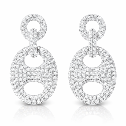 1.16CT Diamond 14k Gold Earring