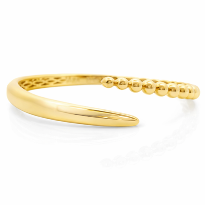 Plain Gold Bangle 14k Yellow Gold
