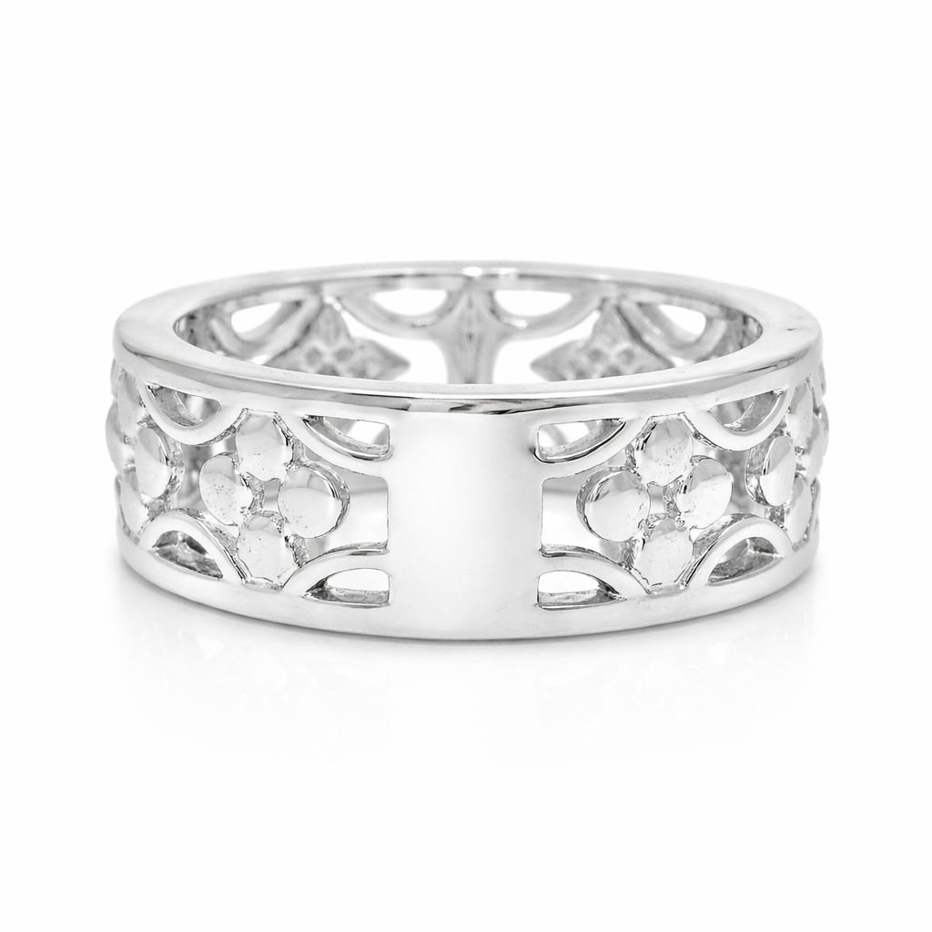 1.03CT Diamond Ring 18K White Gold