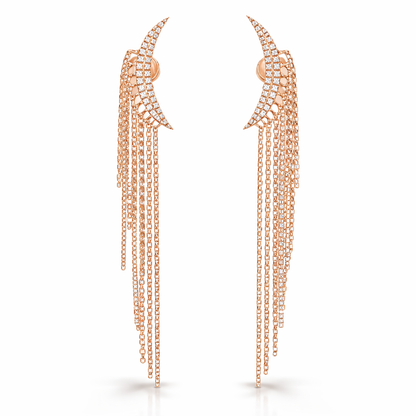 0.18CT Diamond Earring 14k Gold