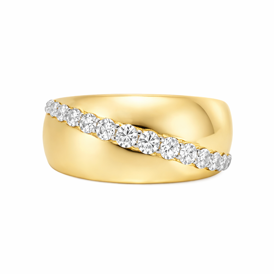 0.40CT Diamond Ring 14k Yellow Gold