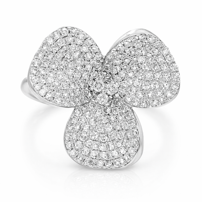 0.50CT Diamond Ring 18k White Gold