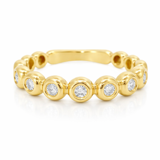 0.56ct Diamond Ring 14k Yellow Gold