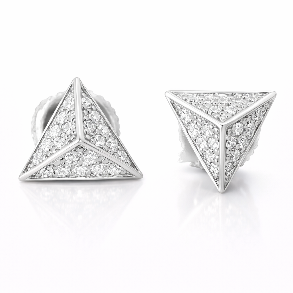 0.28CT Diamond  14k  Gold Earring