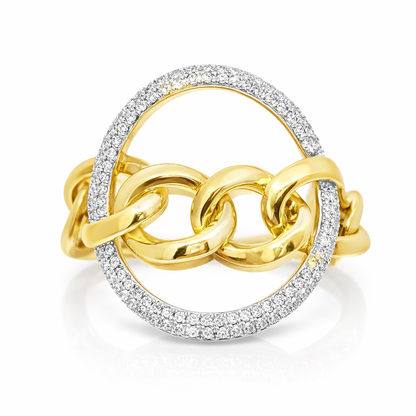 0.26CT Diamond Ring 14k Yellow Gold