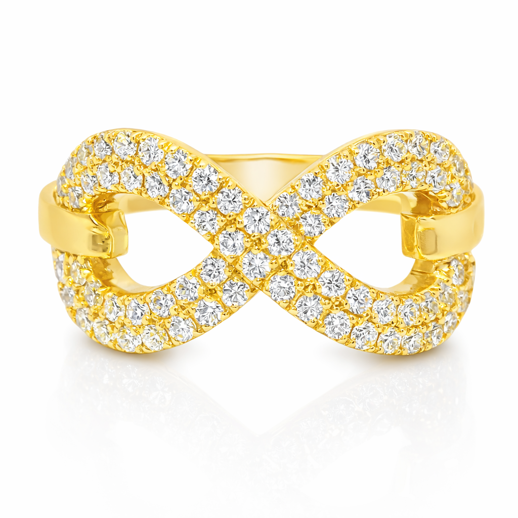 0.48CT Diamond Ring 14k Yellow Gold