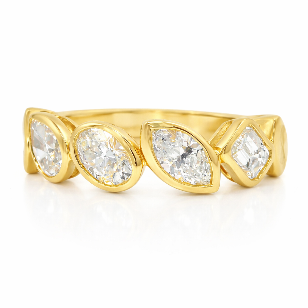1.94CT Diamond Ring 18k Yellow Gold