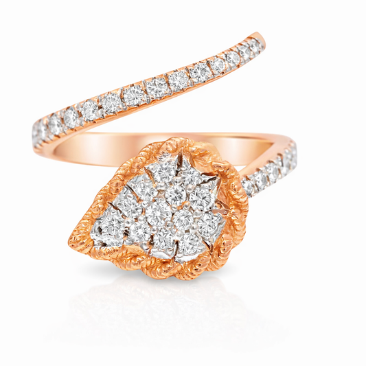 0.50CT Diamond 18K Rose Gold
