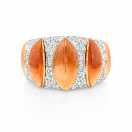 0.50CT Diamond Ring 14K Rose Gold