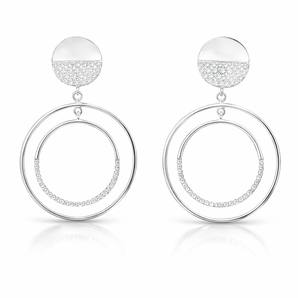 0.52CT Diamond 14k Rose Gold Earring