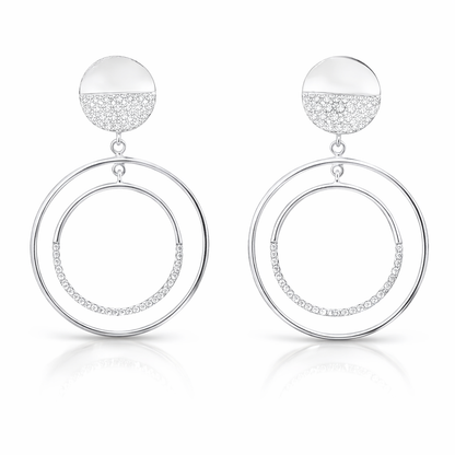 0.52CT Diamond 14k Rose Gold Earring