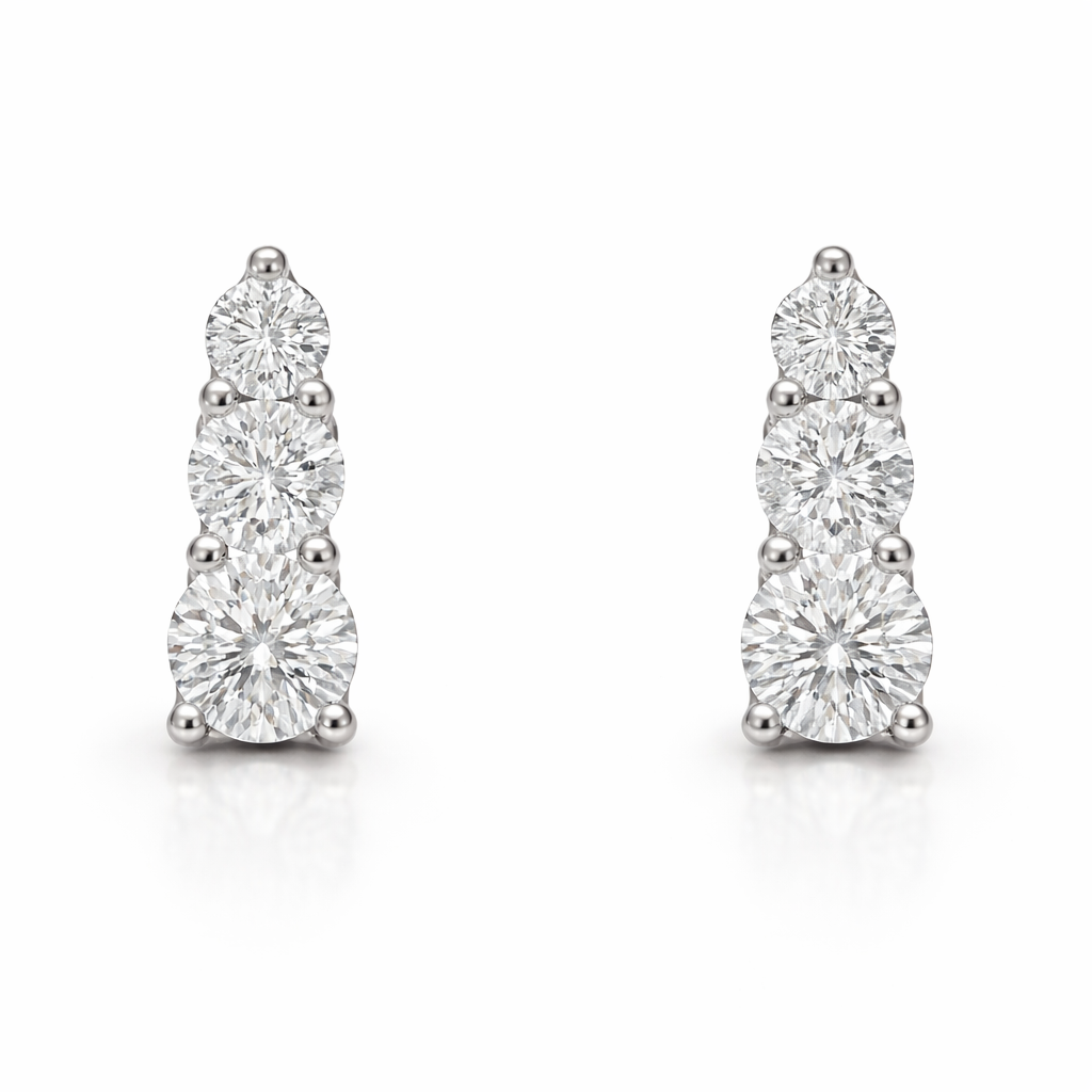 0.25CT Diamond Earring 14k Yellow Gold