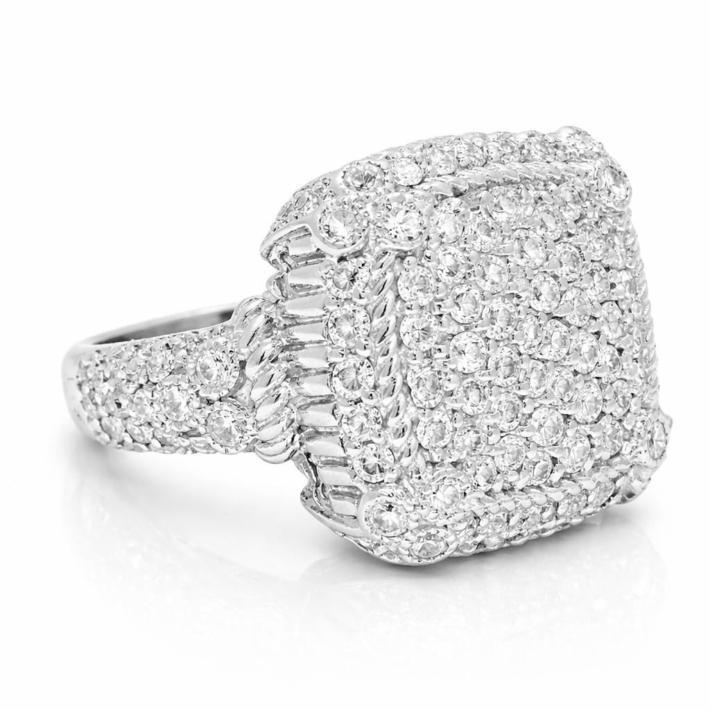 1.51CT Diamond Ring 14k White Gold