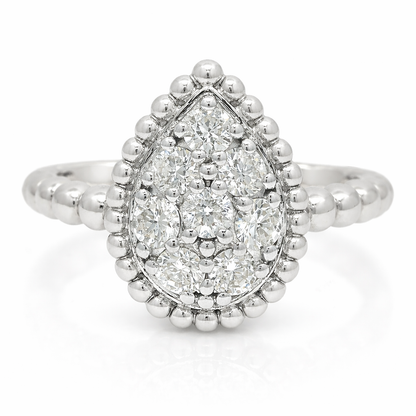 0.39CT Diamond 14K White Gold