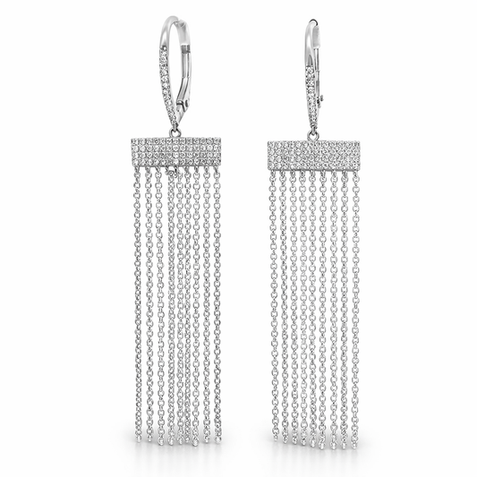 0.36CT Diamond Earring 14k Gold