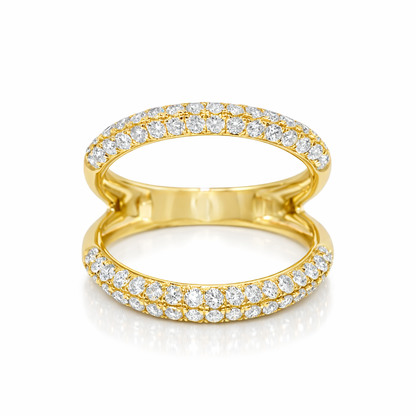 0.83CT Diamond Ring 14k Yellow Gold