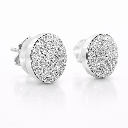 0.70CT Diamond 14k White Gold Earring