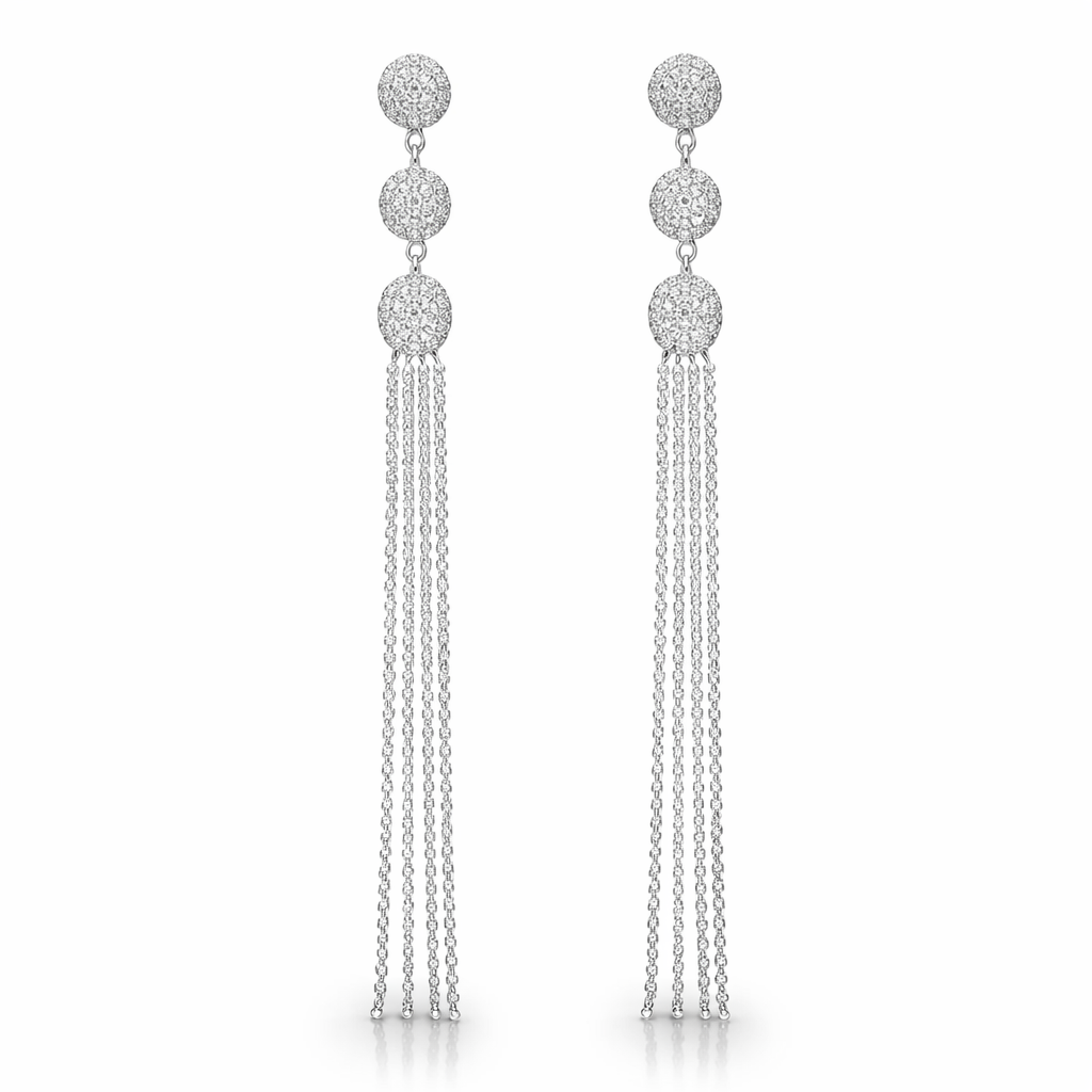 0.25Ct Diamond Earring 14k White Gold