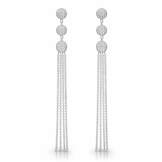 0.25Ct Diamond Earring 14k White Gold