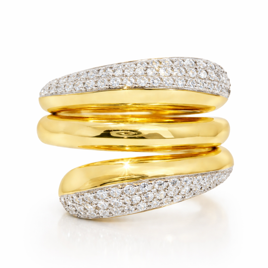 0.44CT diamond Ring 14k Yellow Gold