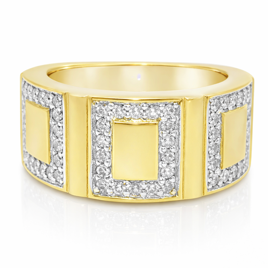 0.41CT Diamond Ring 14k Yellow Gold