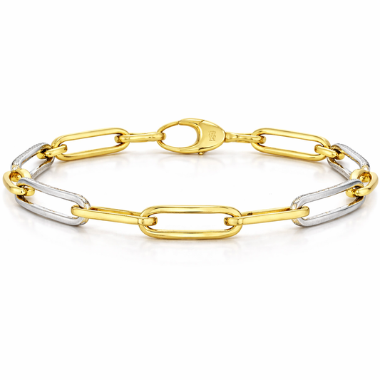 0.78CT Diamond Bracelet 18k Yellow Gold