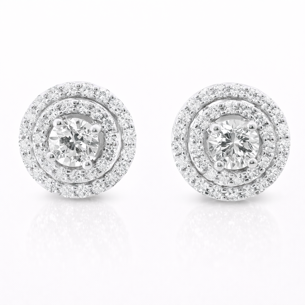 1.00CT Diamond 14k Gold Earring