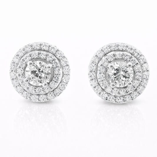 1.00CT Diamond 14k Gold Earring