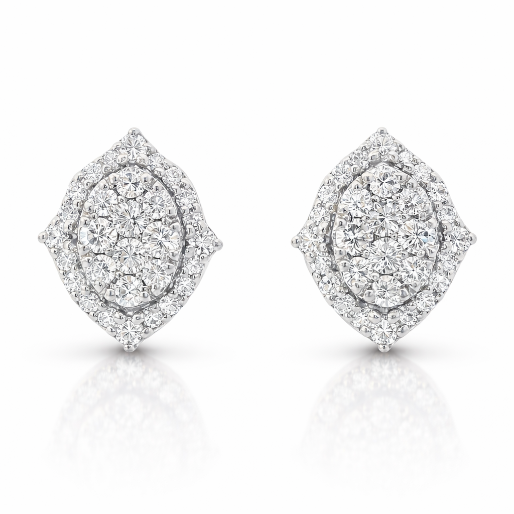 0.47CT Diamond 14k Gold Earring