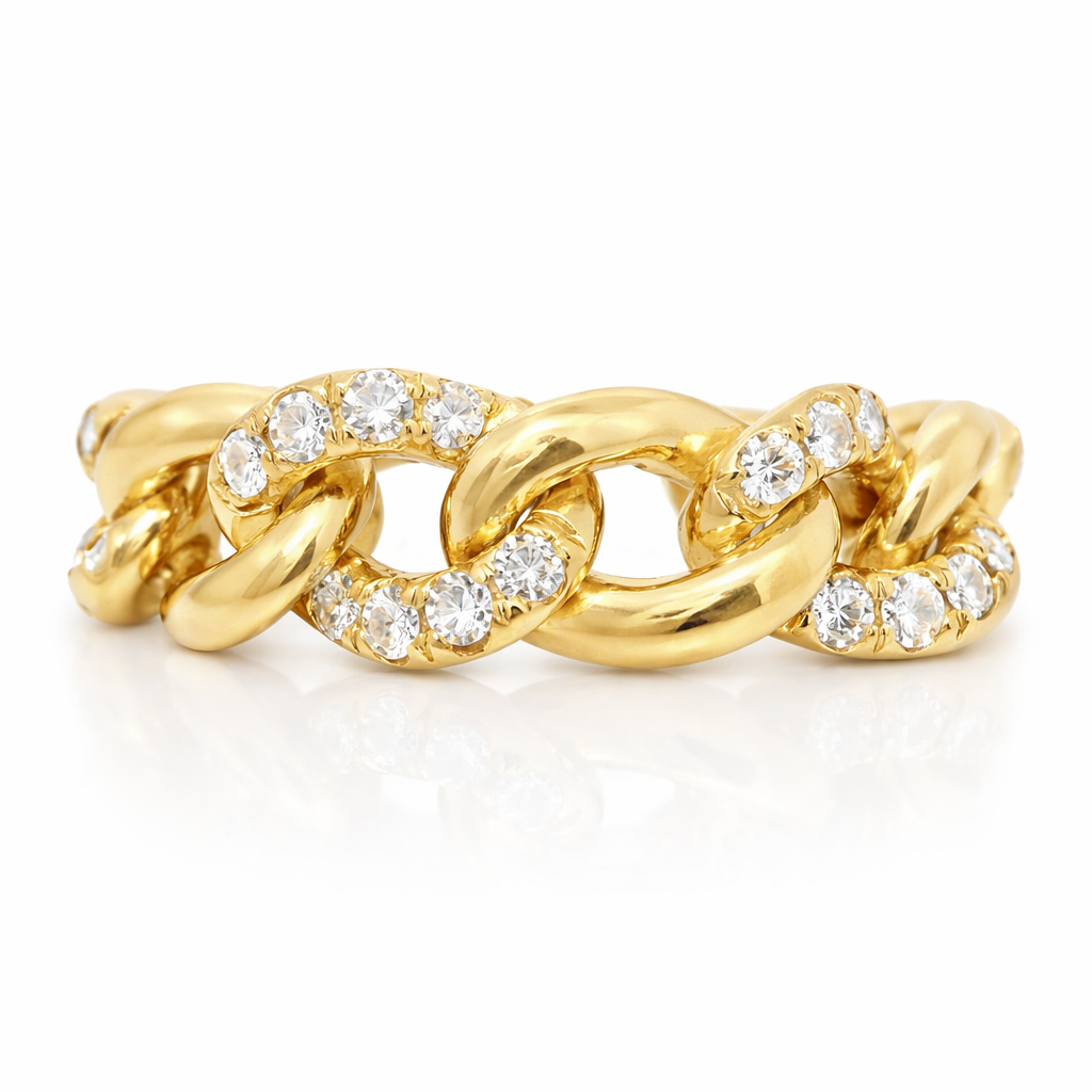 0.63CT Diamond Ring 14k Yellow Gold