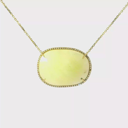 0.30CT Diamond with  Sapphire 14k Yellow Gold