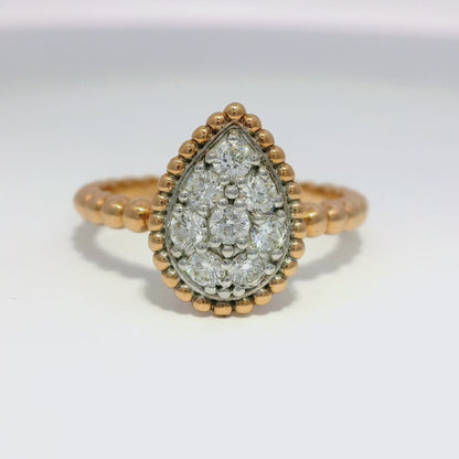 0.39CT Diamond 14K Rose Gold