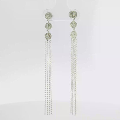 0.25Ct Diamond Earring 14k White Gold