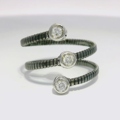 0.23CT Diamond Ring 14K White Gold