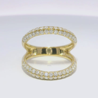 0.83CT Diamond Ring 14k Yellow Gold