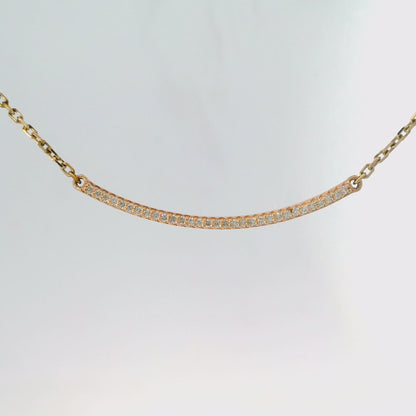 0.23CT Diamond Pendant 14k White Gold