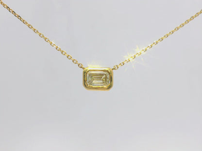 0.43CT Diamond Pendant 18k Yellow Gold