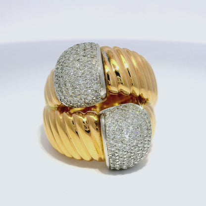 1.27CT Diamond Ring 18K Rose Gold