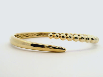 Plain Gold Bangle 14k Yellow Gold
